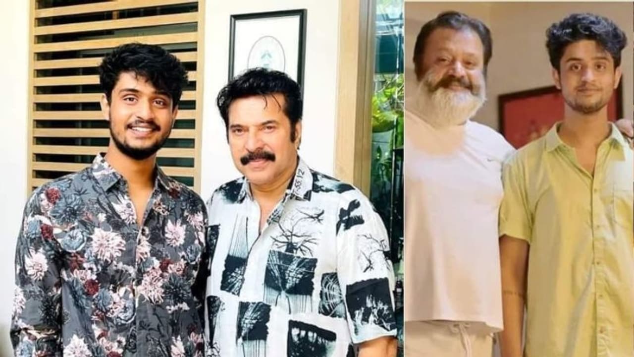 മമ്മൂട്ടിയുടെ അനുഗ്രഹം വാങ്ങി, മാധവ് സുരേഷ് സിനിമയിലേക്ക്