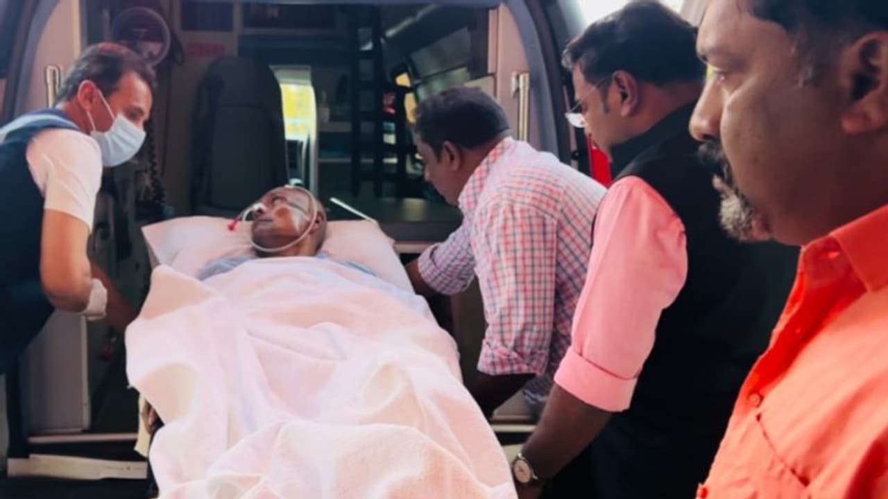 മസ്‍‍തിഷ്‍കാഘാതത്തെ തുടര്‍ന്ന് നാല് മാസമായി അബോധാവസ്ഥയിലായിരുന്ന പ്രവാസിയെ നാട്ടിലേക്ക് കൊണ്ടുപോയി