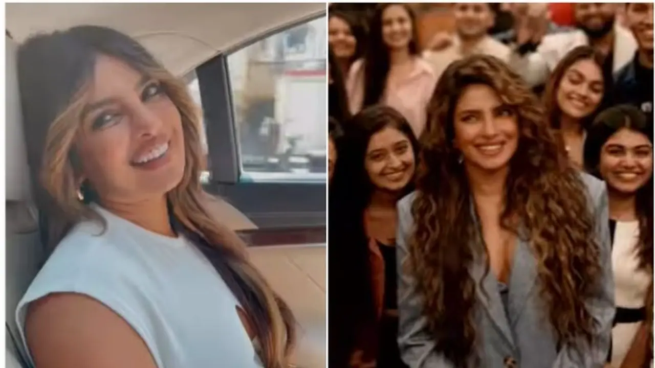 In Lucknow, Priyanka Chopra goes shopping for Chikankari, shares UNICEF office PHOTOS