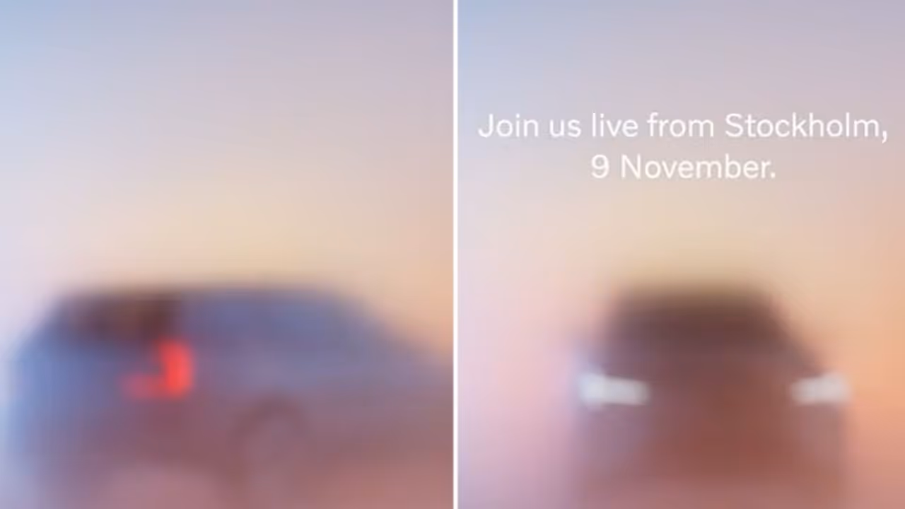 Volvo EX90 electric SUV teased ahead of November 9 debut; know all about it Volvo EX90 electric SUV teased ahead of November 9 debut; know all about it