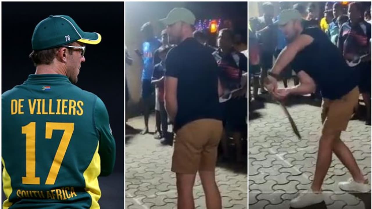 360 ഡിഗ്രിയിൽ വിസ്മയം തീർത്ത എബിഡി,ലോകകപ്പ് നടക്കുമ്പോൾ എവിടെ? ഇന്ത്യൻ തെരുവിൽ മനോഹര കാഴ്ച, ഏറ്റെടുത്ത് ആരാധകർ