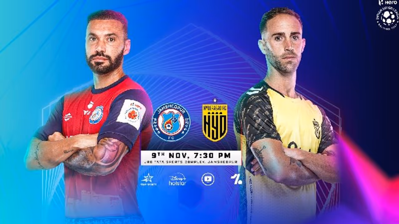 ISL 2022 23: Battle of defending Silverware Holders as Jamshedpur hosts in form Hyderabad ISL 2022 23: Battle of defending Silverware Holders as Jamshedpur hosts in form Hyderabad