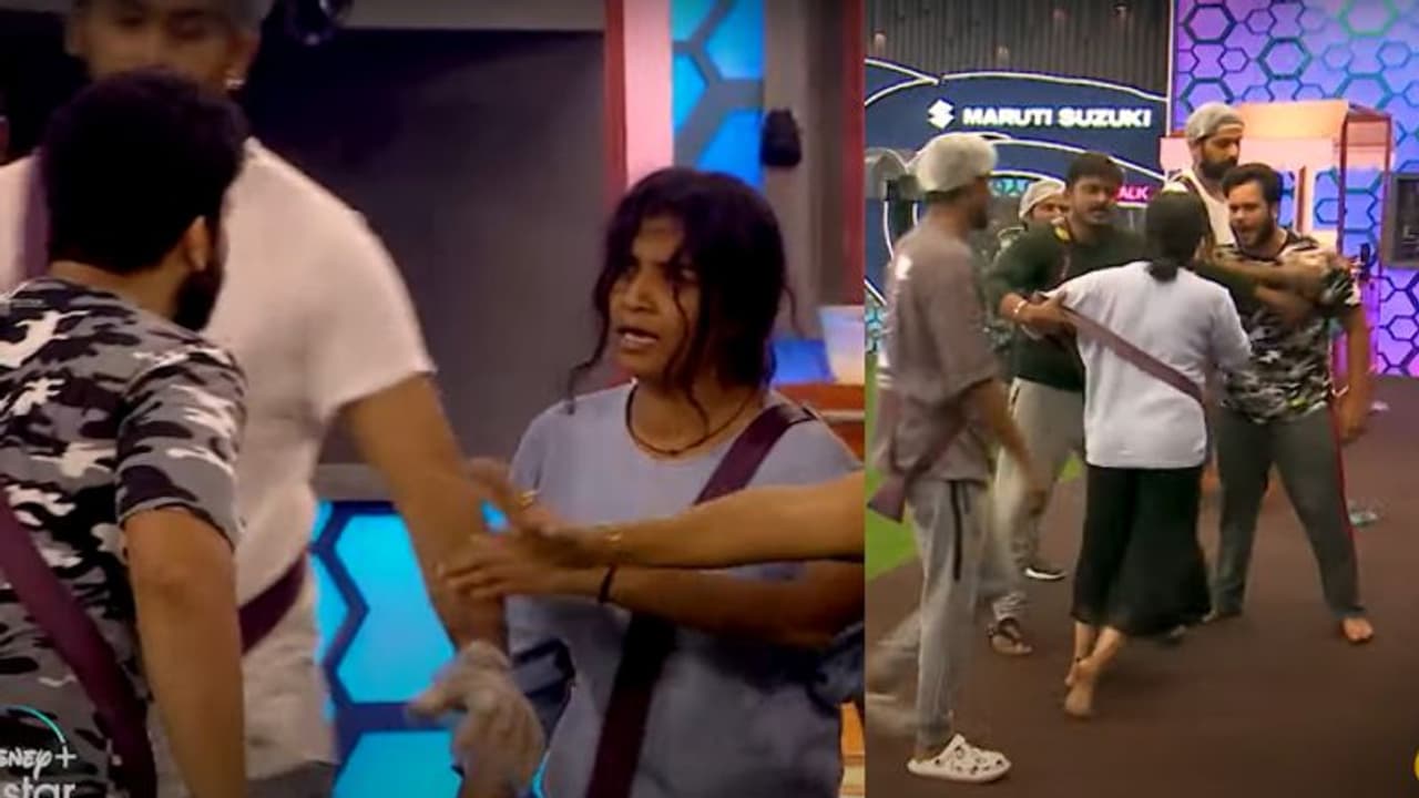 அடிக்க பாய்ந்த மணிகண்டன்... முழுசா சந்திரமுகியாக மாறிய தனலட்சுமி அனல்பறக்கும் பிக்பாஸ் புரோமோ இதோ அடிக்க பாய்ந்த மணிகண்டன்... முழுசா சந்திரமுகியாக மாறிய தனலட்சுமி அனல்பறக்கும் பிக்பாஸ் புரோமோ இதோ