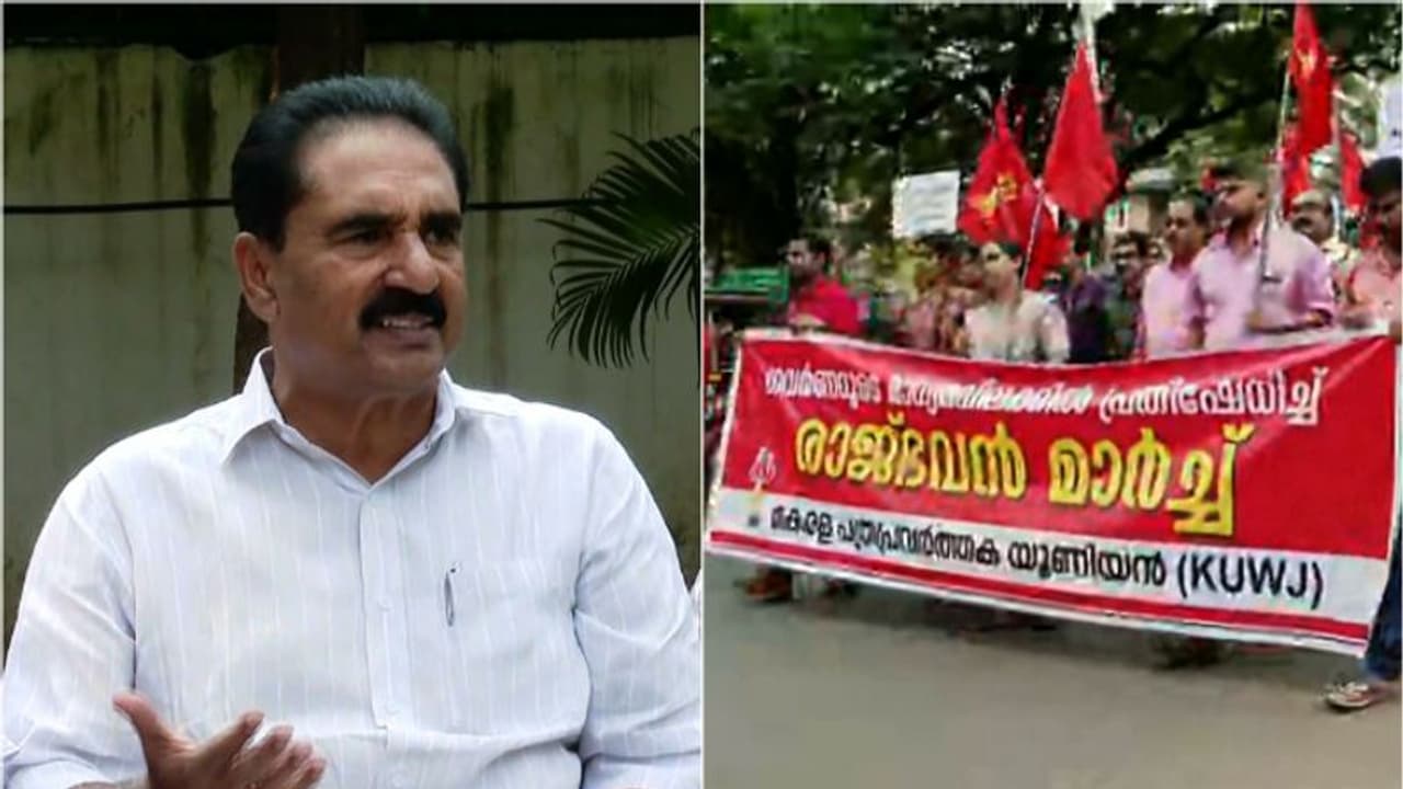 'മുഖ്യമന്ത്രിയുടെയും, ഗവർണ്ണറുടെയും ഭാഗത്ത്നിന്ന് മാധ്യമവിരുദ്ധ സമീപനമുണ്ടായാൽ പ്രതികരണം ഒരുപോലെയാകണം' 'മുഖ്യമന്ത്രിയുടെയും, ഗവർണ്ണറുടെയും ഭാഗത്ത്നിന്ന് മാധ്യമവിരുദ്ധ സമീപനമുണ്ടായാൽ പ്രതികരണം ഒരുപോലെയാകണം'