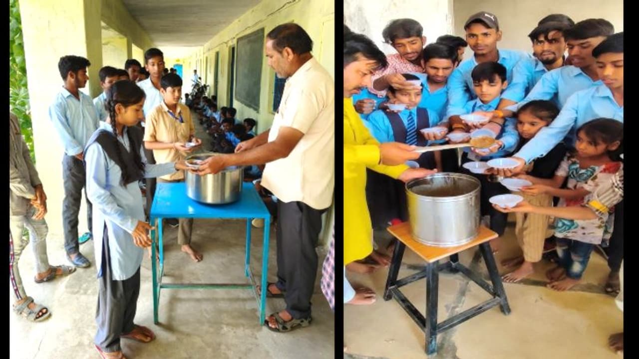 प्रभु श्रीनाथजी की हवेली में पुराने गेट के रेनोवेशन के समय हुआ अन्नकूट, प्रसाद हजारों स्कूली बच्चों में बंटा प्रभु श्रीनाथजी की हवेली में पुराने गेट के रेनोवेशन के समय हुआ अन्नकूट, प्रसाद हजारों स्कूली बच्चों में बंटा