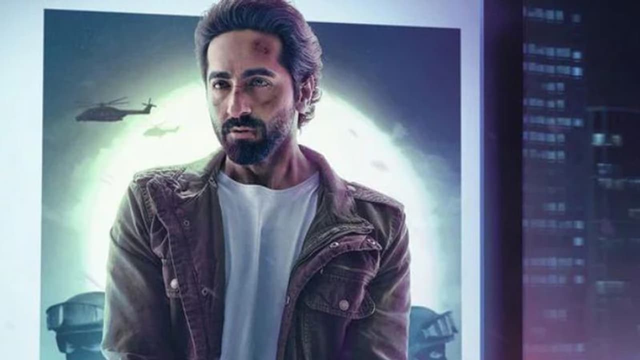 ആയുഷ്‍മാൻ ഖുറാന നായകനായി 'ആക്ഷൻ ഹീറോ', ഫസ്റ്റ് ലുക്ക് പുറത്ത്