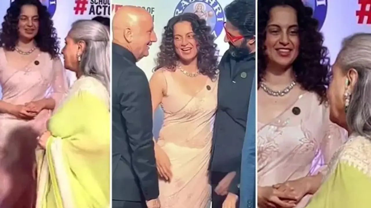 Video: Jaya Bachchan ignores Kangana Ranaut at Uunchai Screening, later gets trolled by Queen's fans