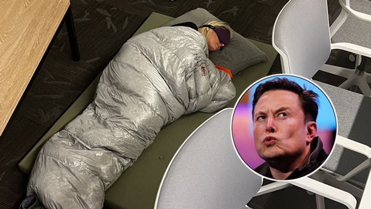 Twitter ऑफिस से सामने आई चौंकाने वाली तस्वीर, Musk की मनमर्जी के चलते ऑफिस में ही सोने को मजबूर हैं कर्मचारी