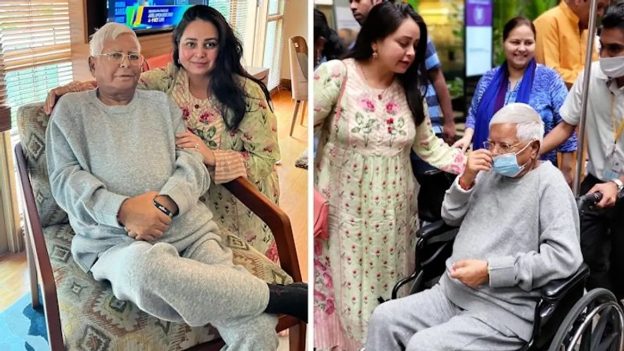 RJD supremo Lalu Prasad Yadav’s daughter Roshni to donate kidney to ailing father RJD supremo Lalu Prasad Yadav’s daughter Roshni to donate kidney to ailing father