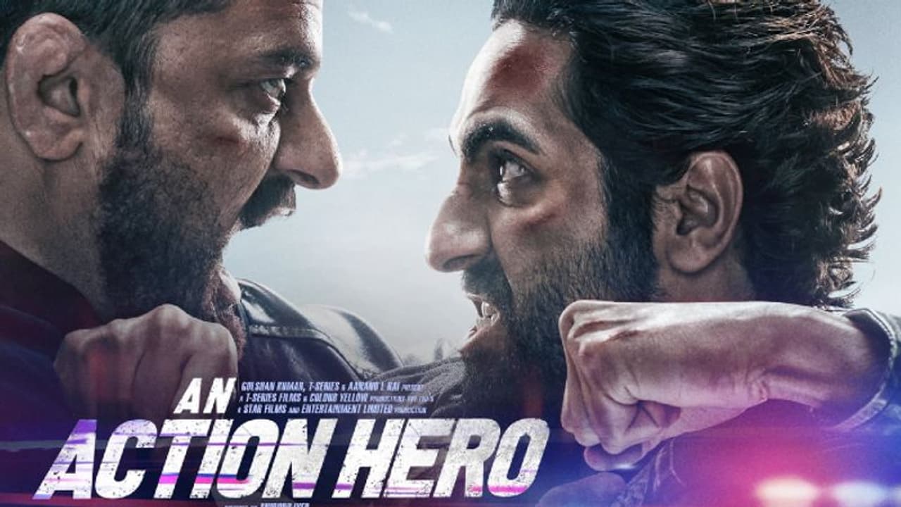'ആൻ ആക്ഷൻ ഹീറോ'യുമായി ആയുഷ്മാൻ ഖുറാന, പുതിയ പോസ്റ്റര് പുറത്ത് 'ആൻ ആക്ഷൻ ഹീറോ'യുമായി ആയുഷ്മാൻ ഖുറാന, പുതിയ പോസ്റ്റര് പുറത്ത്