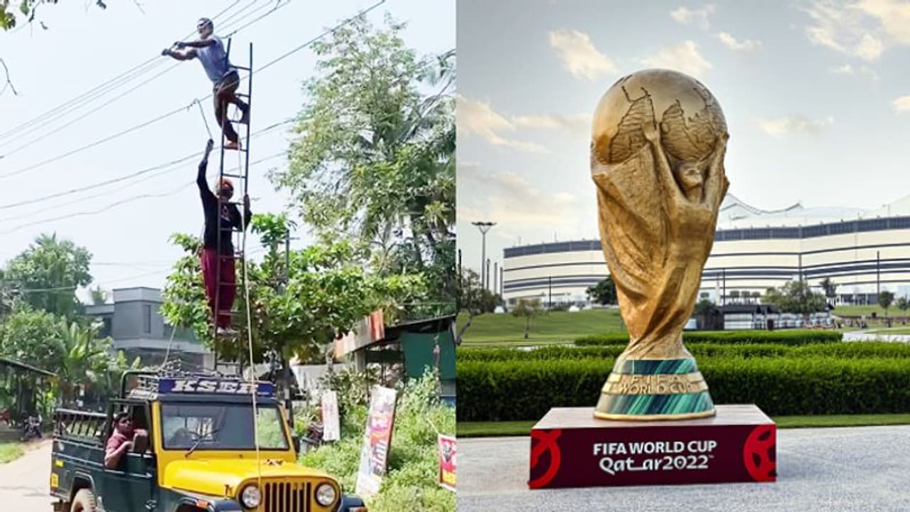 മത്സരത്തിനിടെ കറന്റ് പോവില്ല; ലോകകപ്പ് ഫുട്ബോളിനെ വരവേല്ക്കാന് അരയും തലയും മുറുക്കി കെഎസ്ഇബി മത്സരത്തിനിടെ കറന്റ് പോവില്ല; ലോകകപ്പ് ഫുട്ബോളിനെ വരവേല്ക്കാന് അരയും തലയും മുറുക്കി കെഎസ്ഇബി