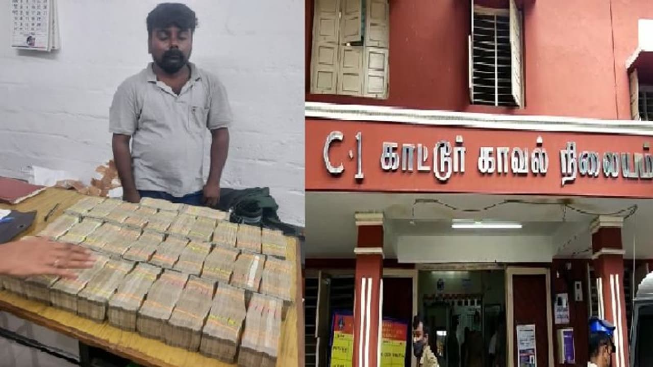 பேருந்து பயணியிடம் இருந்து கட்டுக்கட்டாக பணம் பறிமுதல்… ஹவாலா பணமா? 