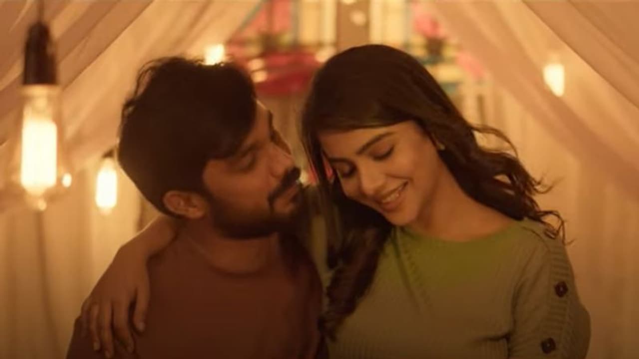 വീണ്ടും രഞ്ജിൻ രാജ് മാജിക് ‌; പ്രണയ ഗാനവുമായി ‌ഷറഫുദ്ദീൻ, 'അദൃശ്യ'ത്തിലെ പാട്ടെത്തി