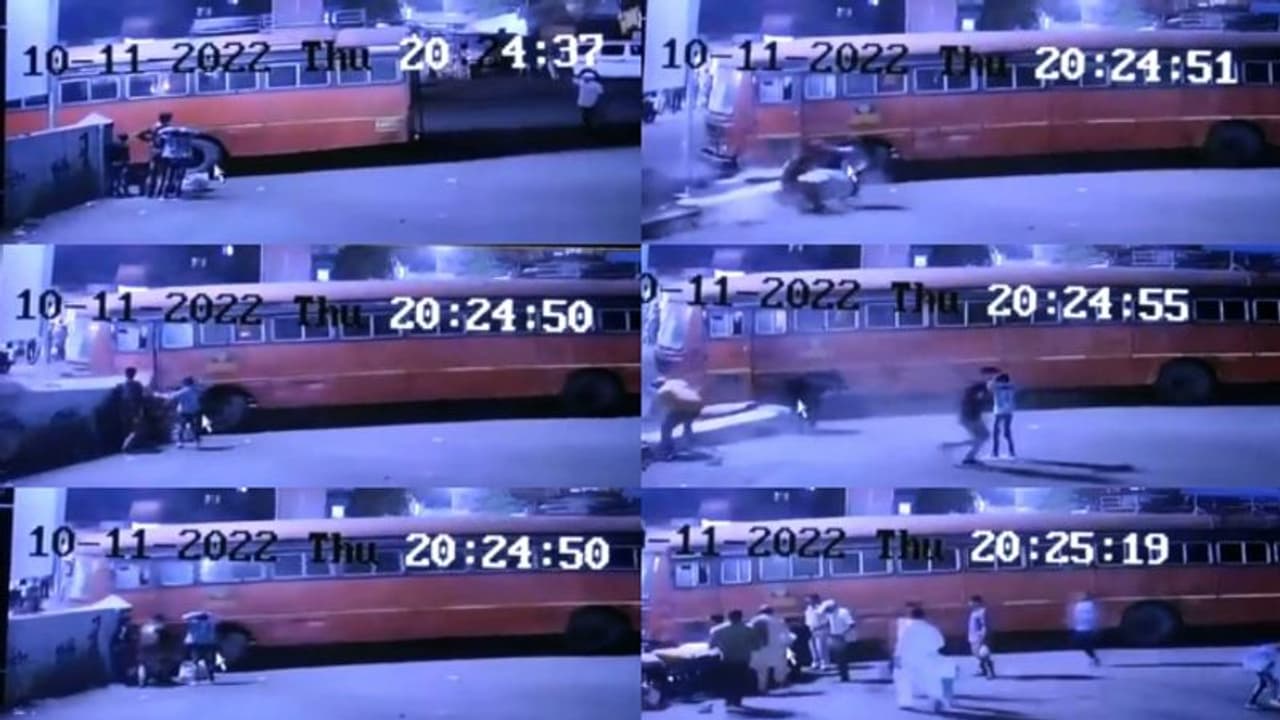 മഹാരാഷ്ട്രയിൽ ബസ് ഇടിച്ച തകർത്ത മതിലിന്നടിയിൽപ്പെട്ട് പതിനൊന്നുകാരന് ദാരുണാന്ത്യം; സിസിടിവി ദൃശ്യങ്ങൾ പുറത്ത്