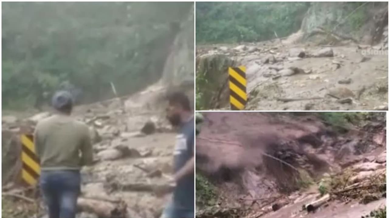 മൂന്നാർ മണ്ണിടിച്ചിൽ: ട്രാവലർ കിലോമീറ്റർ താഴേക്ക് പോയി, ആളെ കണ്ടെത്താനായില്ല; തിരച്ചിൽ തത്കാലം നിർത്തിവച്ചു മൂന്നാർ മണ്ണിടിച്ചിൽ: ട്രാവലർ കിലോമീറ്റർ താഴേക്ക് പോയി, ആളെ കണ്ടെത്താനായില്ല; തിരച്ചിൽ തത്കാലം നിർത്തിവച്ചു