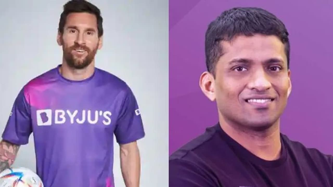 ബൈജുസ് അംബാസിഡര് ആകുവാന് മെസിക്ക് എത്ര നല്കി; വെളിപ്പെടുത്തി ബൈജു രവീന്ദ്രന് ബൈജുസ് അംബാസിഡര് ആകുവാന് മെസിക്ക് എത്ര നല്കി; വെളിപ്പെടുത്തി ബൈജു രവീന്ദ്രന്