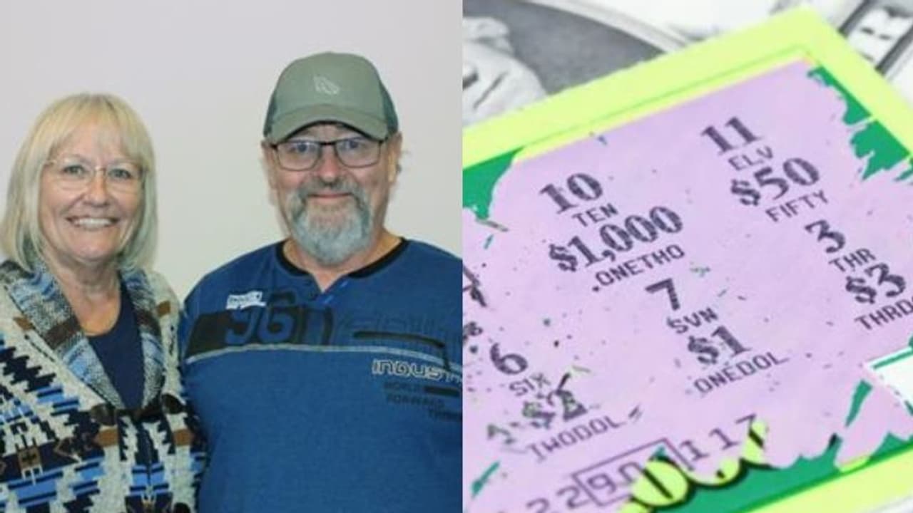 അടിച്ചത് 10 കോടി; യാത്രക്കിടെ ലോട്ടറി ടിക്കറ്റ് കാറ്റില്‍ പറന്നു, ദമ്പതികളെ കൈവിടാതെ ഭാ​ഗ്യം