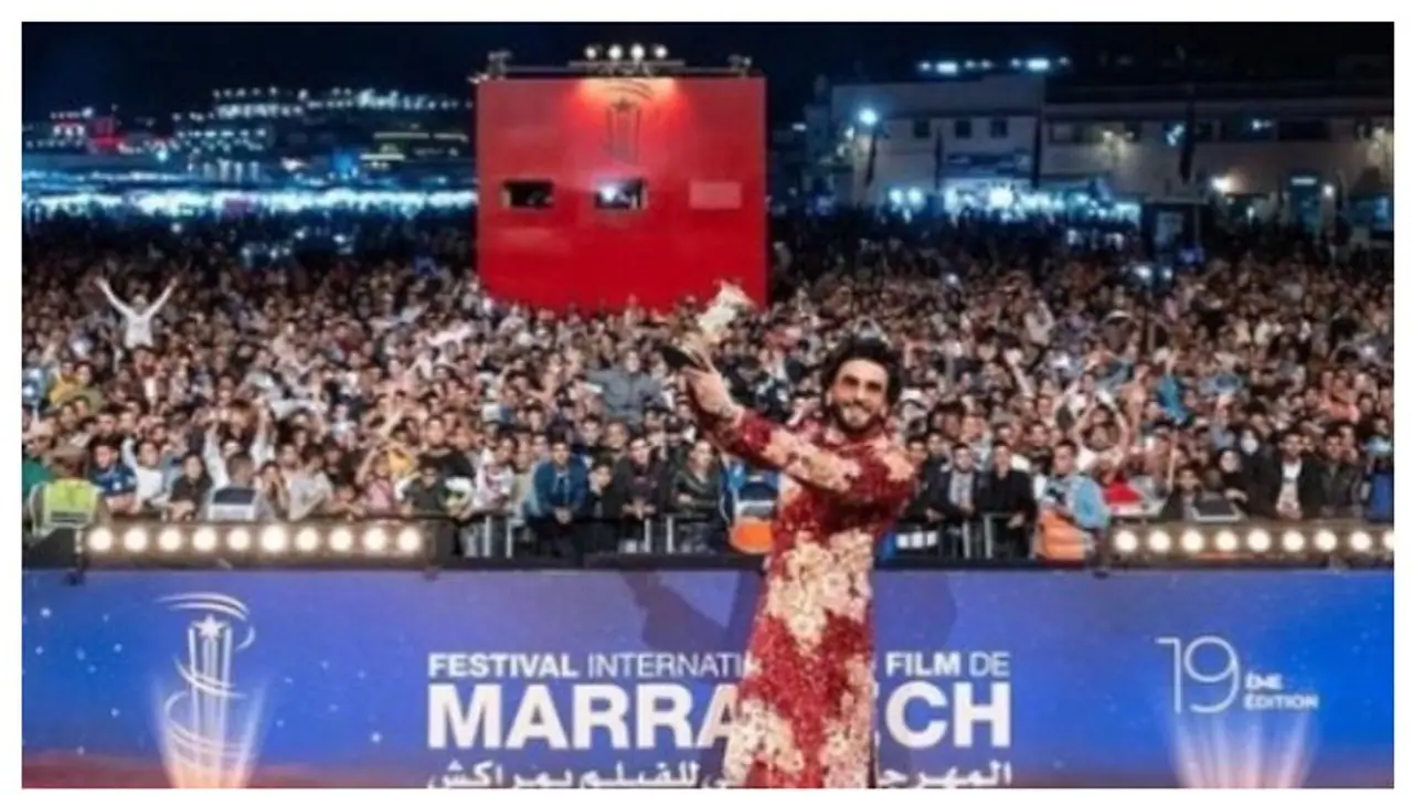Ranveer Singh in Morocco: Actor honoured with Etoile d'or at the 19th Marrakech International Film Festival Ranveer Singh in Morocco: Actor honoured with Etoile d'or at the 19th Marrakech International Film Festival
