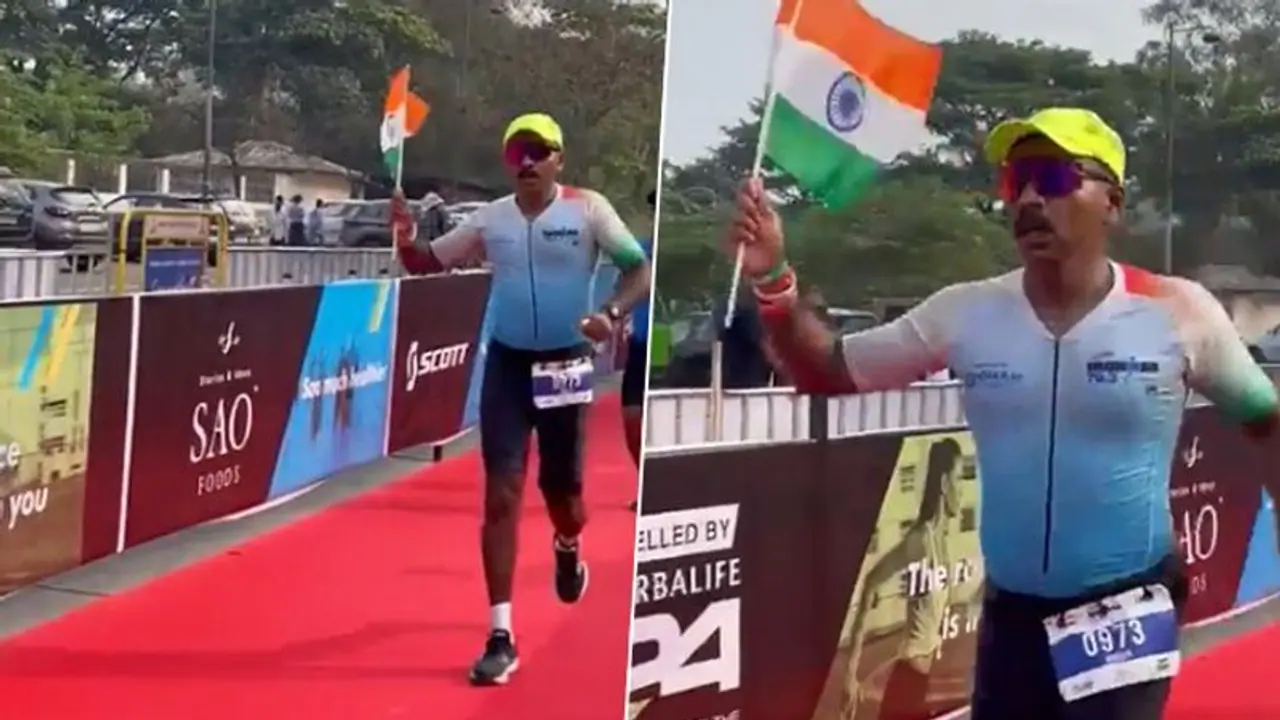 Goa IPS officer beats cancer, completes triathlon in Ironman 70.3 race