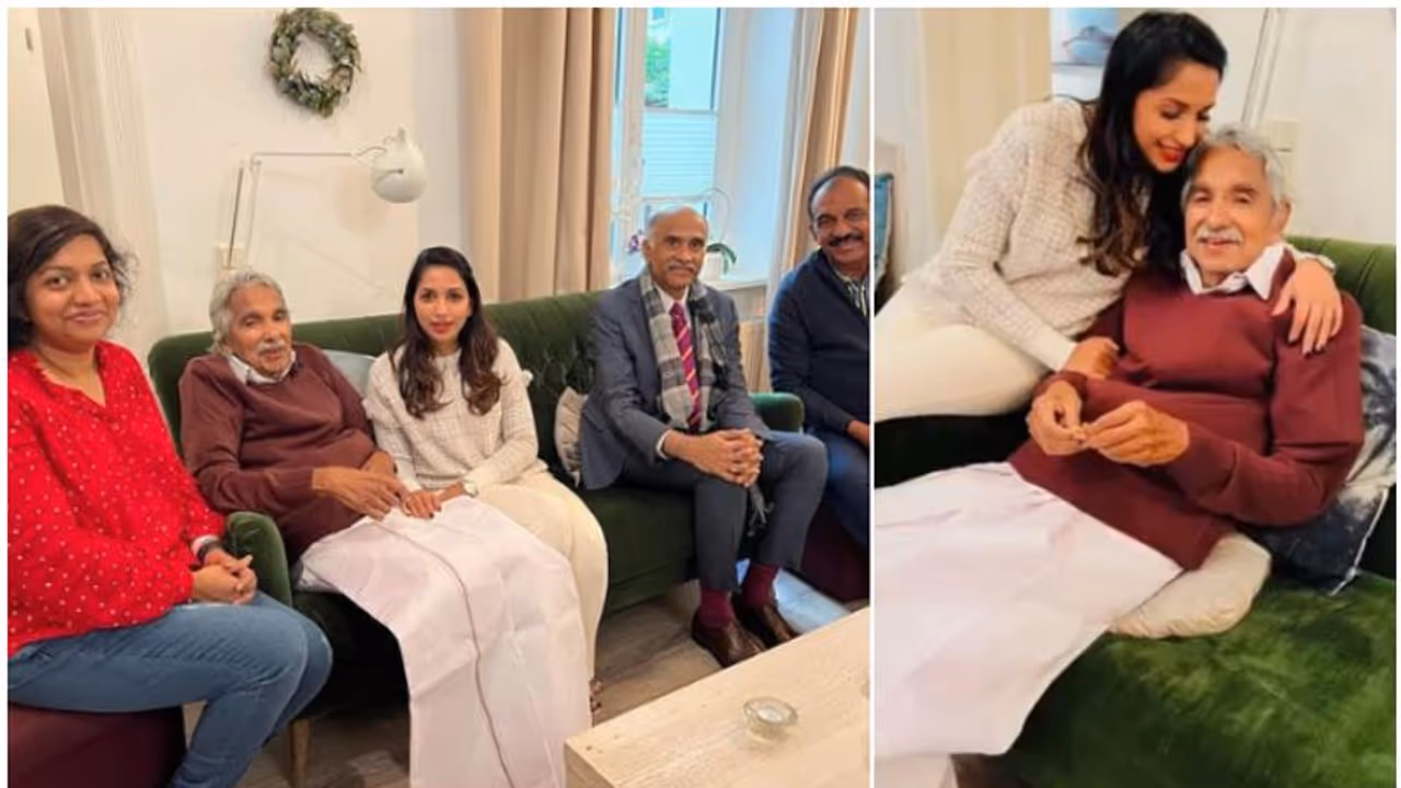 ലേസർ ശസ്ത്രക്രിയക്ക് ശേഷം ഉന്മേഷവാനായി ചിരിതൂകി ഉമ്മന്‍ ചാണ്ടി; ഏറ്റവും പുതിയ ചിത്രങ്ങള്‍