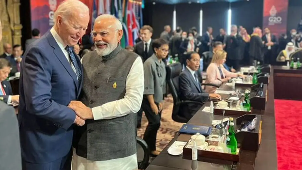 PM Narendra Modi meets Joe Biden, and Emmanuel Macron on G20 sidelines