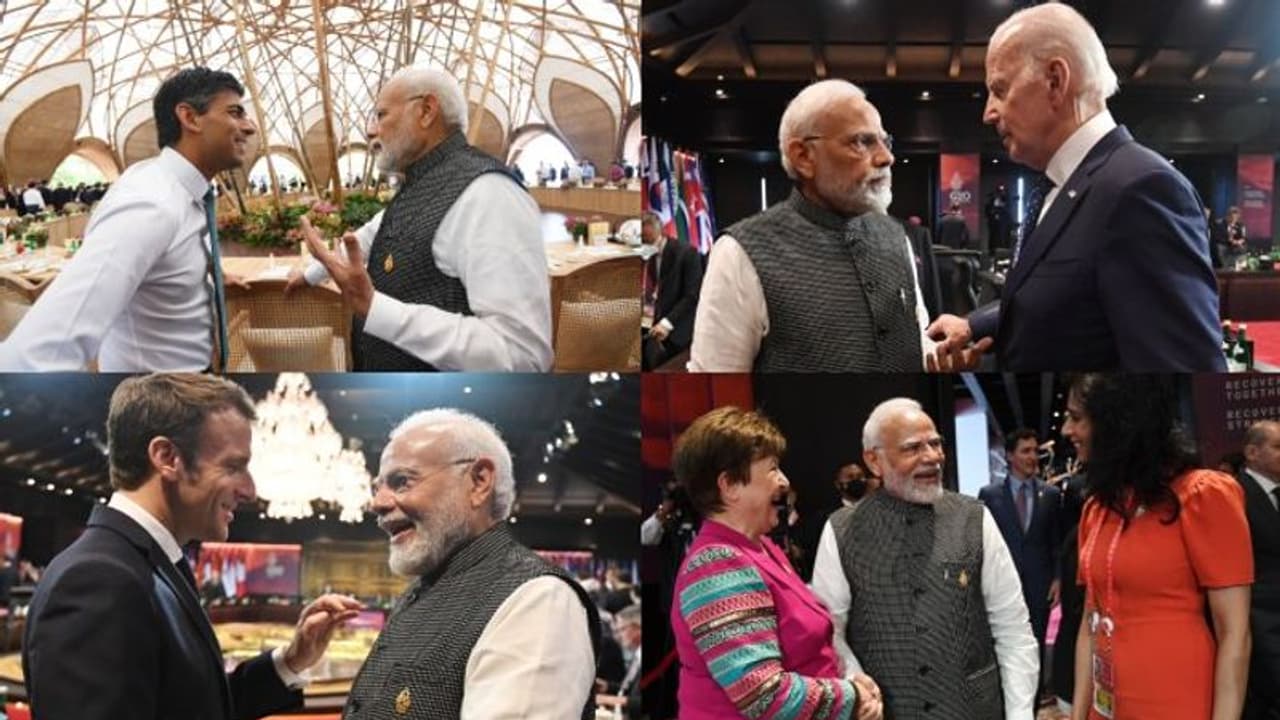 രണ്ടാം ലോകമഹായുദ്ധത്തിലെ വിനാശം ജി20 ഉച്ചകോടിയിൽ ഓര്‍മ്മിപ്പിച്ച് മോദി: ജോ ബൈഡനേയും ഷീ ജിൻപിങിനേയും കണ്ടു 