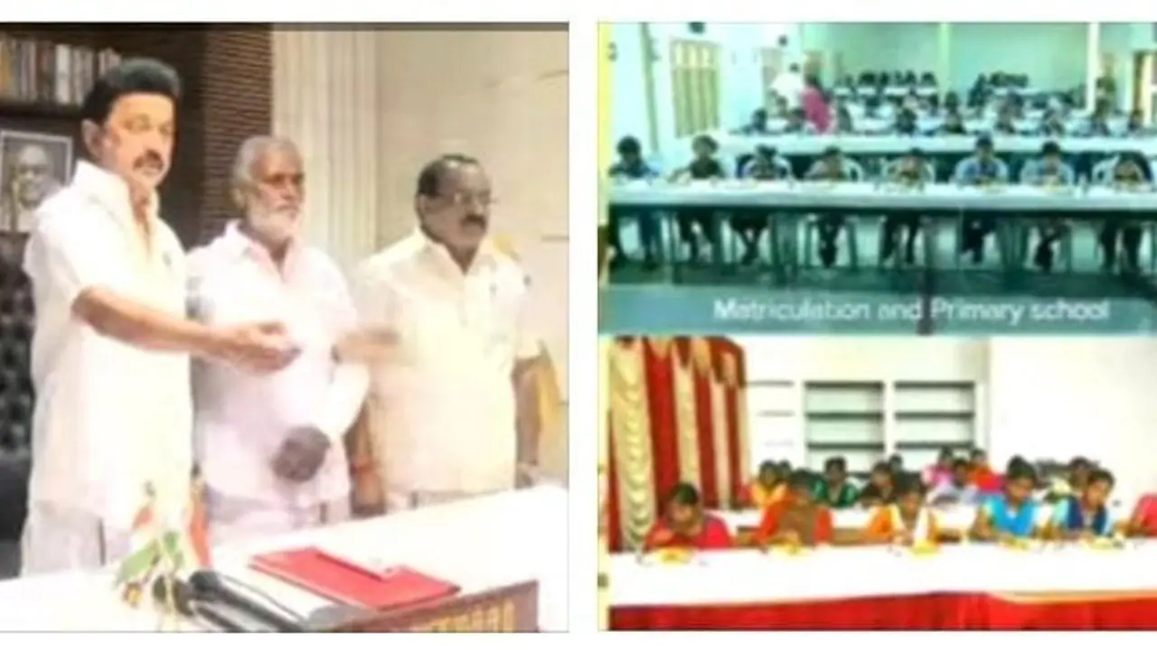 அறநிலையத்துறை பள்ளி,கல்லூரியில் வெண்பொங்கல், இட்லியோடு காலை சிற்றுண்டி.! திட்டத்தை தொடங்கி வைத்த மு.க.ஸ்டாலின்