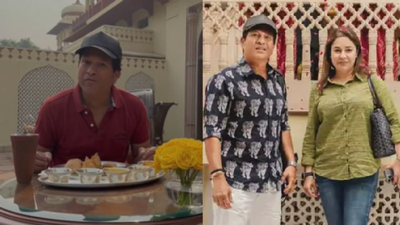 सचिन तेंदुलकर ने चांदी की थाली में खाया शाही खाना: पत्नी को बर्थडे पर दिया सरप्राइज, सब कुछ था रॉयल अंदाज सचिन तेंदुलकर ने चांदी की थाली में खाया शाही खाना: पत्नी को बर्थडे पर दिया सरप्राइज, सब कुछ था रॉयल अंदाज