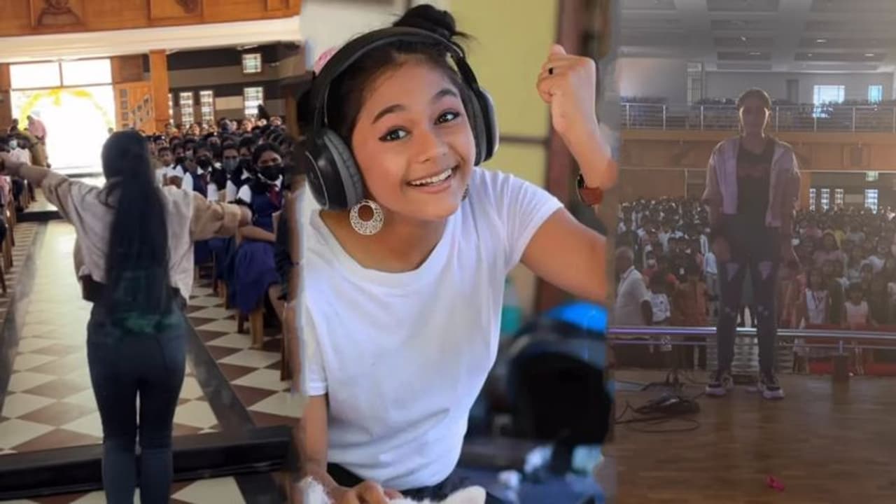 പാട്ട് പാടി കുട്ടി കൂട്ടുകാരെ കൈയിലെടുത്ത് ശിവാനി; വൈറലായി വീഡിയോ