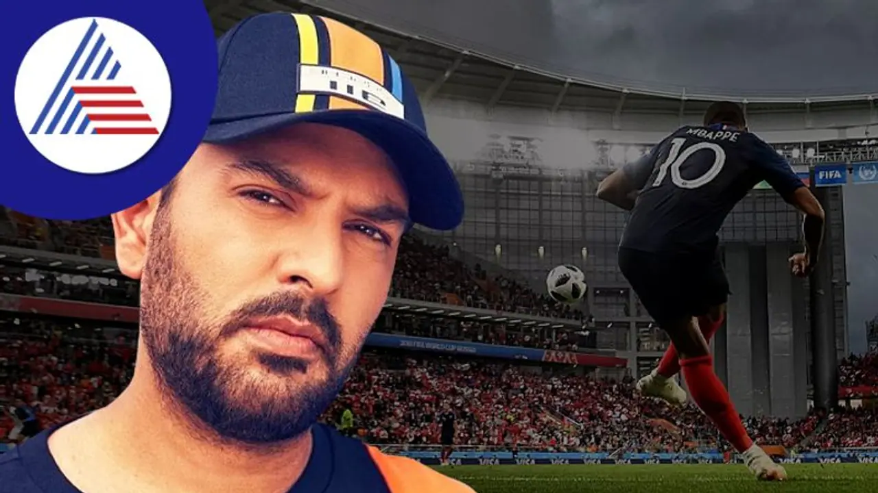 FIFA World Cup: ತನ್ನಿಷ್ಟದ ತಂಡ, ತನ್ನಿಷ್ಟದ ಫುಟ್ಬಾಲಿಗನನ್ನು ಹೆಸರಿಸಿದ ಯುವರಾಜ್ ಸಿಂಗ್..! FIFA World Cup: ತನ್ನಿಷ್ಟದ ತಂಡ, ತನ್ನಿಷ್ಟದ ಫುಟ್ಬಾಲಿಗನನ್ನು ಹೆಸರಿಸಿದ ಯುವರಾಜ್ ಸಿಂಗ್..!