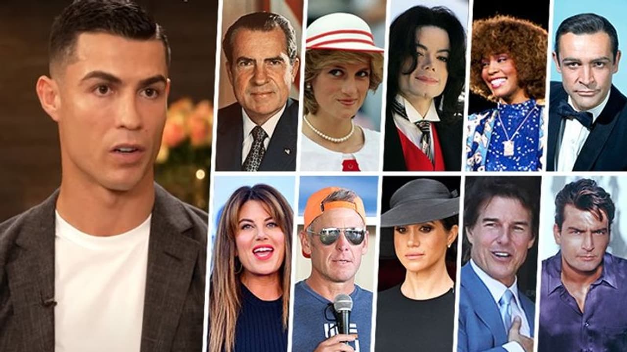 Cristiano Ronaldo on Piers Morgan Uncensored brings back memories of these 10 damning celebrity interviews Cristiano Ronaldo on Piers Morgan Uncensored brings back memories of these 10 damning celebrity interviews