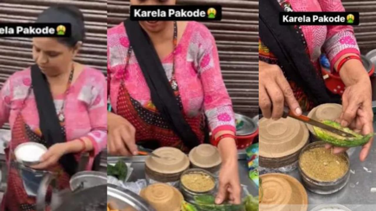 പാവയ്ക്ക കൊണ്ട് പക്കാവട; പ്രതികരിച്ച് സോഷ്യല്‍ മീഡിയ