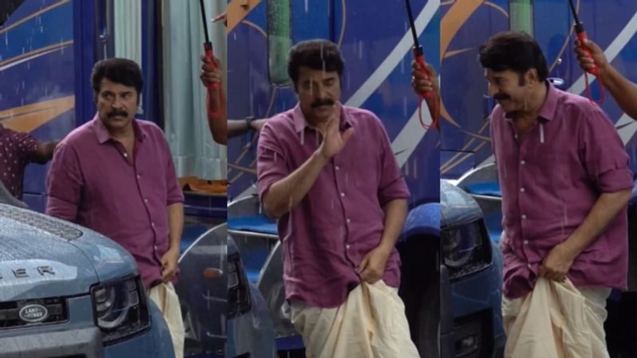 ബാക് ഗ്രൗണ്ടിൽ 'ബിഗ് ബി' തീം സോംഗ്; സ്ക്രീനിൽ 'മാത്യു ദേവസി'; 'കാതൽ' ലൊക്കേഷൻ വീഡിയോ ബാക് ഗ്രൗണ്ടിൽ 'ബിഗ് ബി' തീം സോംഗ്; സ്ക്രീനിൽ 'മാത്യു ദേവസി'; 'കാതൽ' ലൊക്കേഷൻ വീഡിയോ