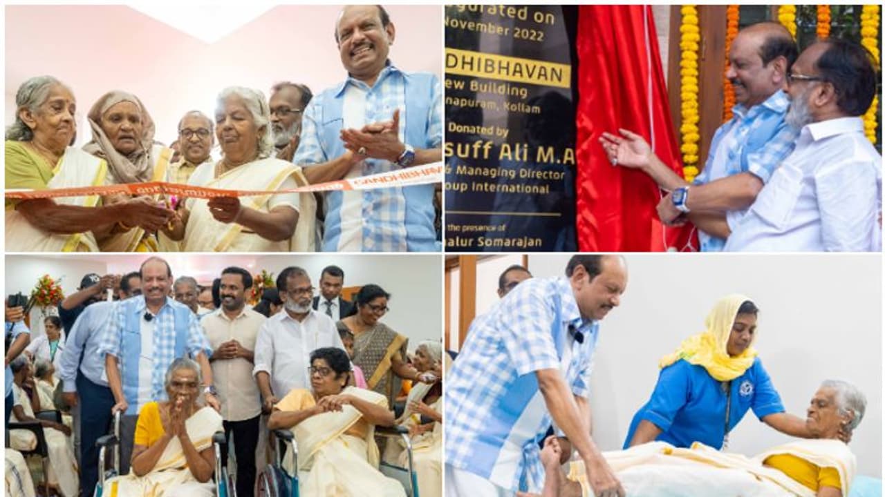 ഇനി അഗതികളല്ല, അനാഥരുമല്ല, ഗാന്ധിഭവനിലെ അമ്മമാർക്ക് യൂസഫലിയുടെ സ്നേഹം; കോടികൾ ചിലവിട്ട ബഹുനില മന്ദിരം സ്വന്തം ഇനി അഗതികളല്ല, അനാഥരുമല്ല, ഗാന്ധിഭവനിലെ അമ്മമാർക്ക് യൂസഫലിയുടെ സ്നേഹം; കോടികൾ ചിലവിട്ട ബഹുനില മന്ദിരം സ്വന്തം