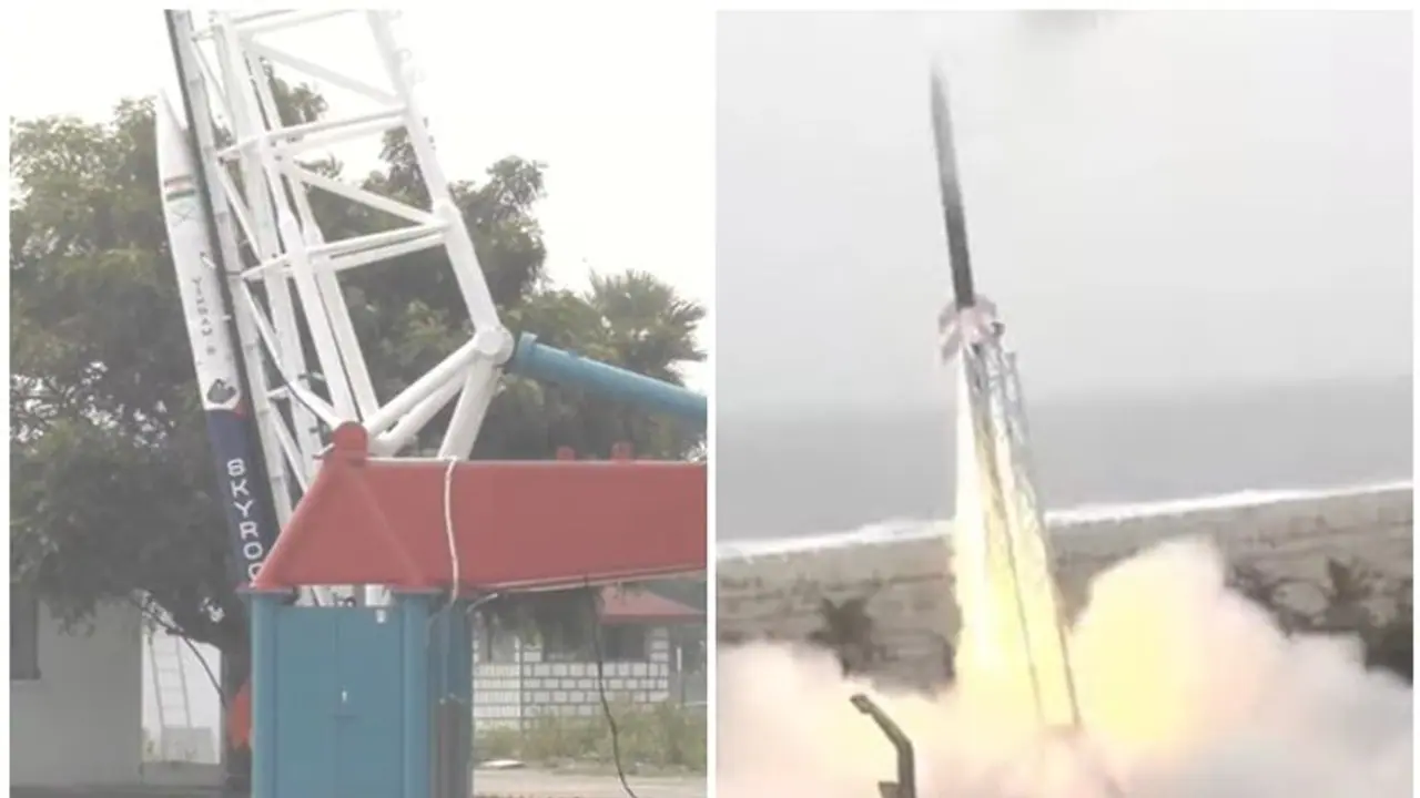 Skyroot Aerospace: ದೇಶದ ಮೊದಲ ಖಾಸಗಿ ರಾಕೆಟ್‌ ವಿಕ್ರಮ್‌ ಎಸ್‌ ನಭಕ್ಕೆ ಯಶಸ್ವಿ ಉಡಾವಣೆ!