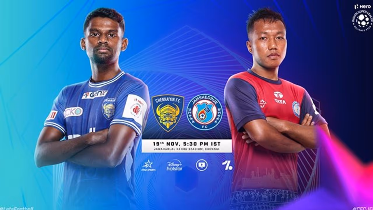 ISL 2022 23: Chennaiyin FC look to put Mumbai City heartbreak behind as they host Jamshedpur FC ISL 2022 23: Chennaiyin FC look to put Mumbai City heartbreak behind as they host Jamshedpur FC
