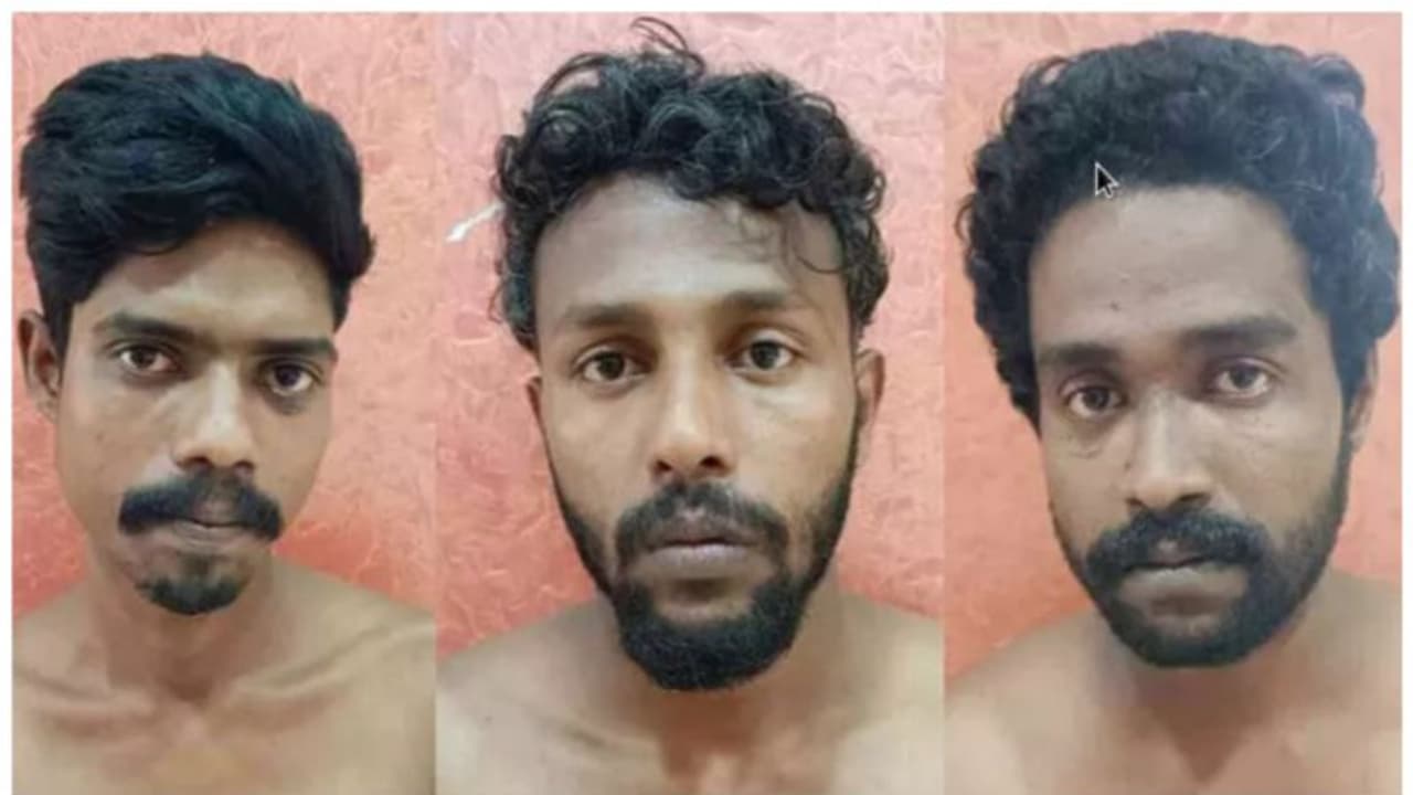 വളർത്തുനായയെ വിൽക്കാൻ തയ്യാറായില്ല; വീട്ടമ്മയെ കല്ലെറിഞ്ഞ് പരുക്കേൽപിച്ചു; മൂന്നു പേർ അറസ്റ്റിൽ വളർത്തുനായയെ വിൽക്കാൻ തയ്യാറായില്ല; വീട്ടമ്മയെ കല്ലെറിഞ്ഞ് പരുക്കേൽപിച്ചു; മൂന്നു പേർ അറസ്റ്റിൽ