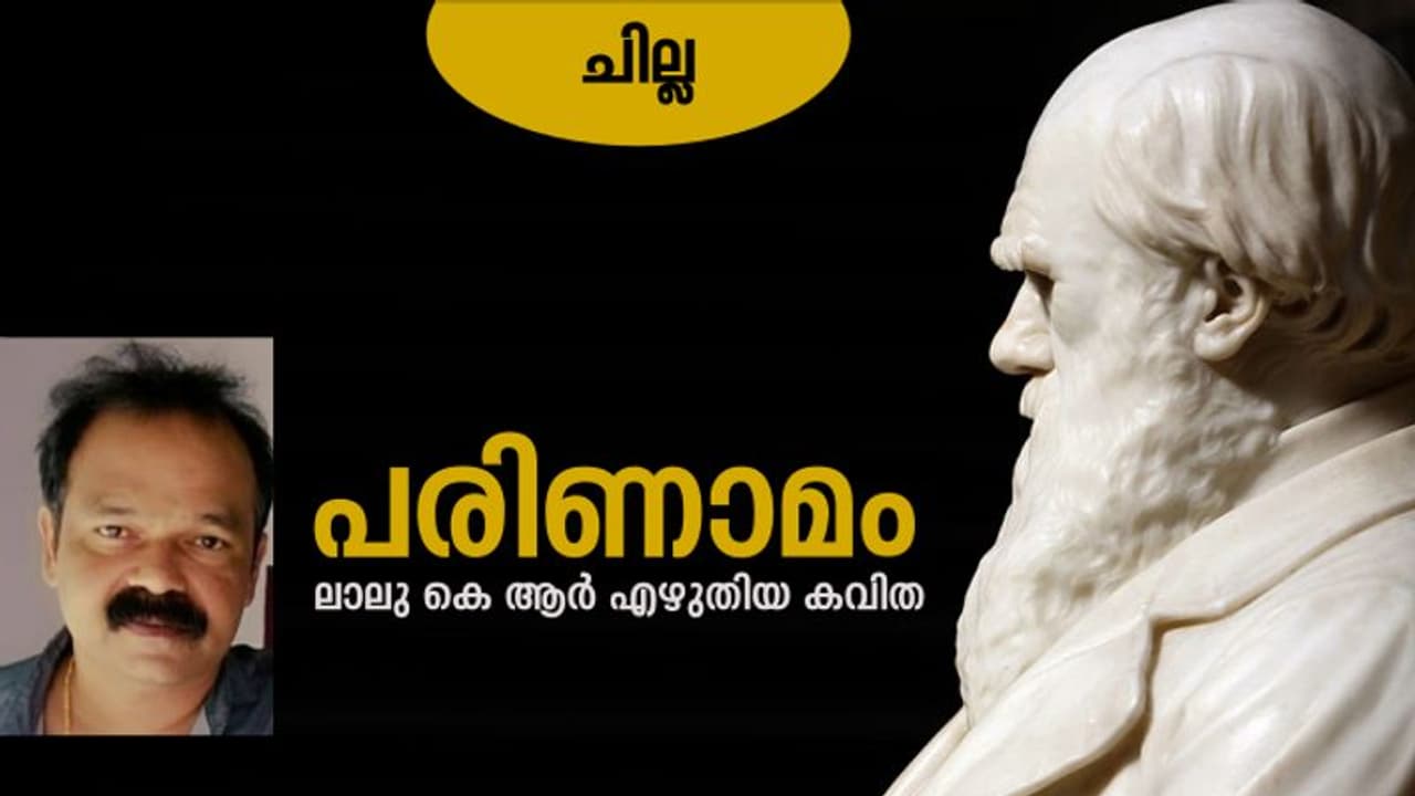 Malayalam Poem : പരിണാമം, ലാലു കെ ആര് എഴുതിയ കവിത Malayalam Poem : പരിണാമം, ലാലു കെ ആര് എഴുതിയ കവിത