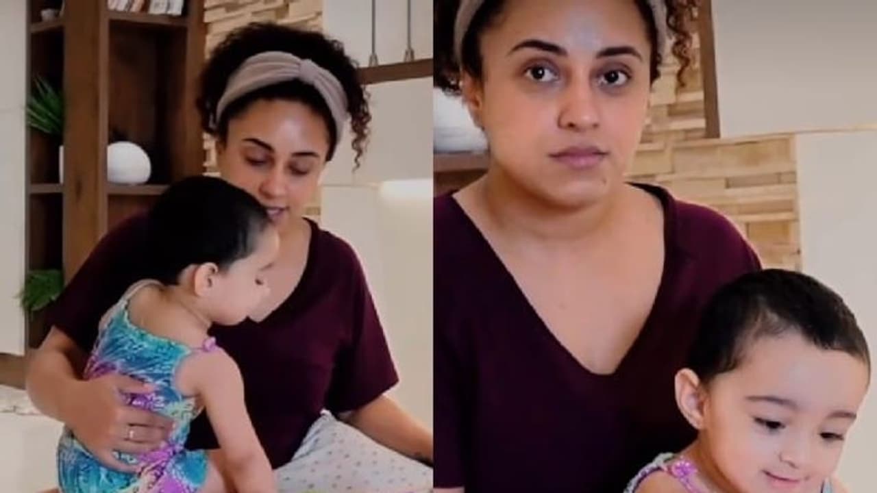 'നിലു ബേബി'യുടെ തഗ് ലൈഫ് വീഡിയോ പങ്കുവെച്ച് പേളി 'നിലു ബേബി'യുടെ തഗ് ലൈഫ് വീഡിയോ പങ്കുവെച്ച് പേളി