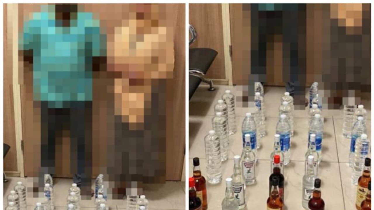 മദ്യനിര്മാണം നടത്തിയ രണ്ട് പ്രവാസികള് അറസ്റ്റില് മദ്യനിര്മാണം നടത്തിയ രണ്ട് പ്രവാസികള് അറസ്റ്റില്