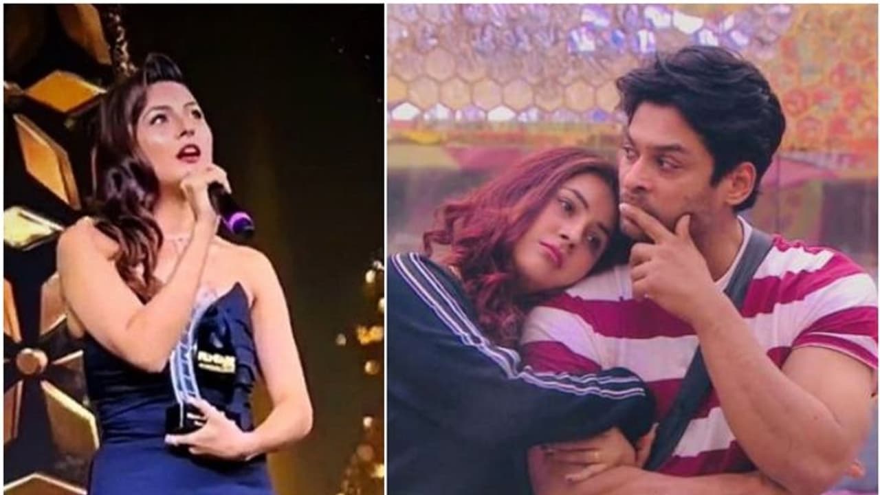 ನಾನಿವತ್ತು ಏನಾಗಿದ್ದರೂ ಅದು ನಿನ್ನಿಂದ; ಅವಾರ್ಡ್ ಶೋನಲ್ಲಿ ಸಿದ್ಧಾರ್ಥ್ ನೆನೆದು ಶೆಹನಾಜ್ ಗಿಲ್ ಭಾವುಕ 