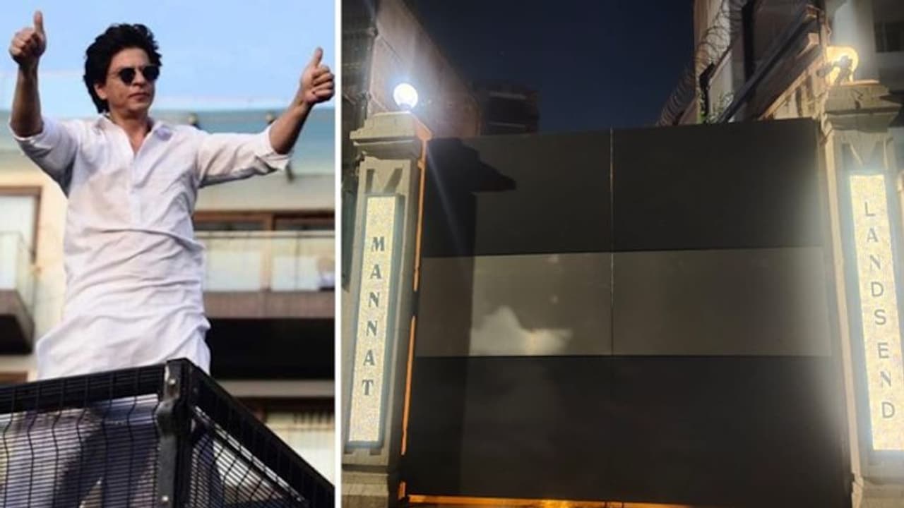 Shah Rukh Khan's 'Mannat' is now studded in diamonds; superstar house gets a makeover (Pictures)