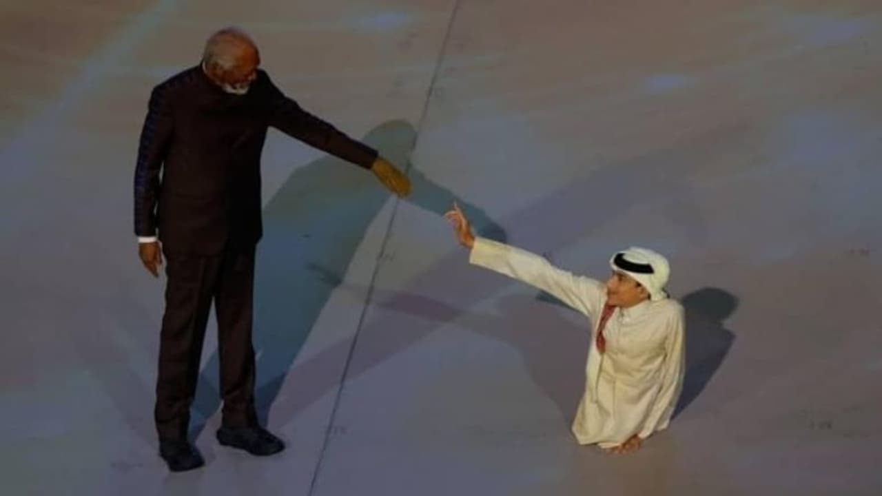 ഒരു ഹൃദയമായി ഫ്രീമാനും ഗാനീം; ഫിഫയും ഖത്തറും നല്‍കിയത് ഉൾചേർക്കലിന്‍റെ മഹത്തായ സന്ദേശമെന്ന് വി ശിവന്‍കുട്ടി