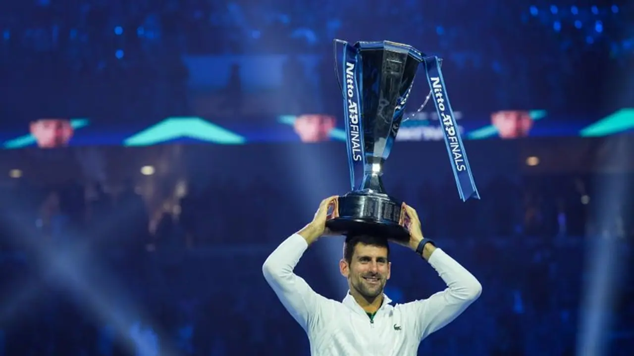 6ನೇ ಬಾರಿ ಎಟಿಪಿ ಫೈನಲ್ಸ್ ಪ್ರಶಸ್ತಿ ಗೆದ್ದು ಫೆಡರರ್ ದಾಖಲೆ ಸರಿಗಟ್ಟಿದ ಜೋಕೋವಿಚ್ 6ನೇ ಬಾರಿ ಎಟಿಪಿ ಫೈನಲ್ಸ್ ಪ್ರಶಸ್ತಿ ಗೆದ್ದು ಫೆಡರರ್ ದಾಖಲೆ ಸರಿಗಟ್ಟಿದ ಜೋಕೋವಿಚ್