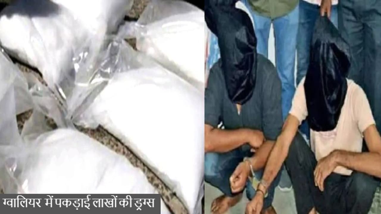 ग्वालियर में पकड़ाई विदेशी हेरोइनः पुलिस एक्शन में 2 तस्कर के पास से मिली 70 लाख रुपए की ड्रग्स ग्वालियर में पकड़ाई विदेशी हेरोइनः पुलिस एक्शन में 2 तस्कर के पास से मिली 70 लाख रुपए की ड्रग्स