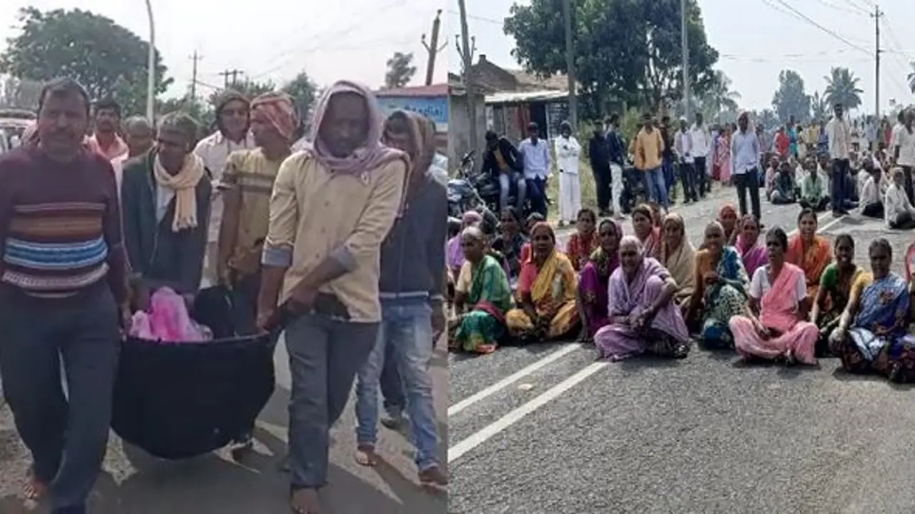 ಜಮೀನು ವಿವಾದ ಇತ್ಯರ್ಥಕ್ಕಾಗಿ ಸ್ಮಶಾನದ ದಾರಿ ಮುಚ್ಚಿದ ಕುಟುಂಬ