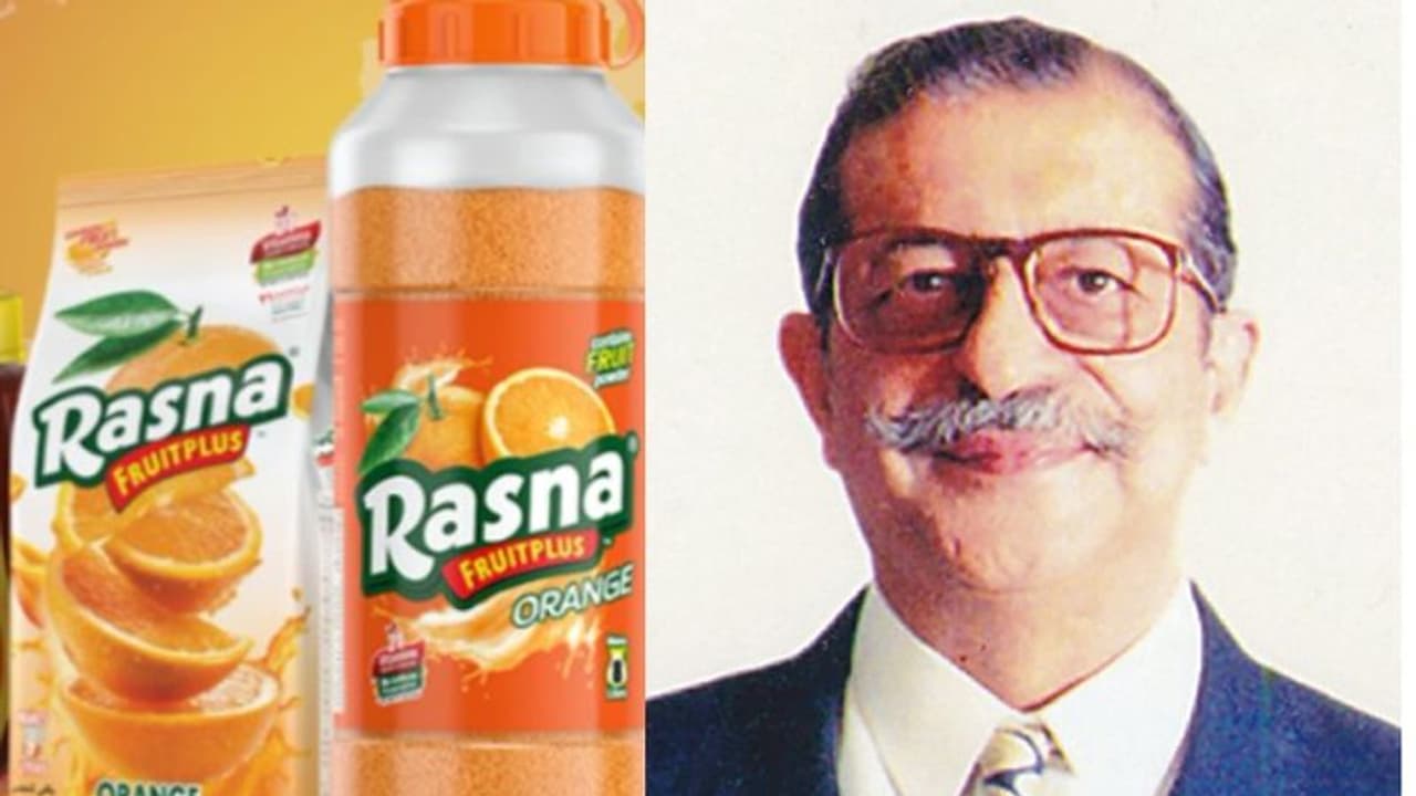 80 90 ರ ದಶಕದ ಮಕ್ಕಳ ಫೇವರೇಟ್ ರಸ್ನಾ ಜ್ಯೂಸ್ ಸಂಸ್ಥಾಪಕ ಇನ್ನಿಲ್ಲ...