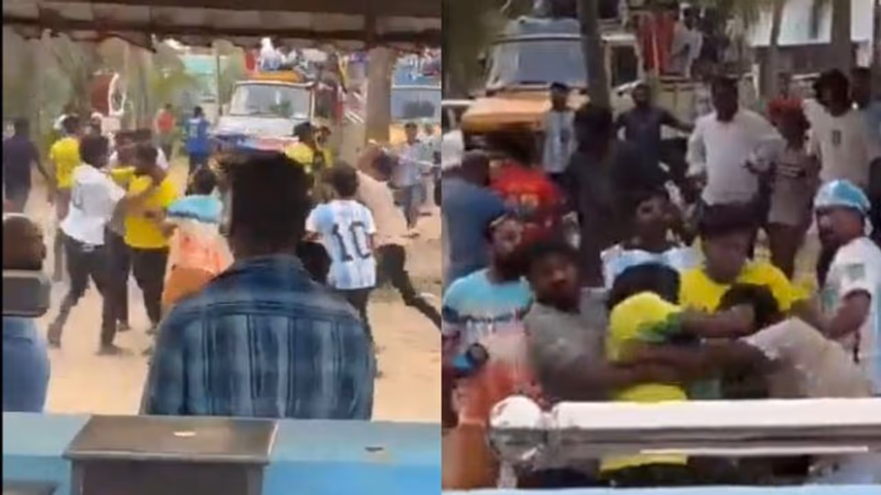 FIFA World Cup ಸೌದಿ ವಿರುದ್ಧ ಅರ್ಜೆಂಟೀನಾಗೆ ಸೋಲು, ಕೇರಳದಲ್ಲಿ ಅಭಿಮಾನಿಗಳ ಮಾರಾಮಾರಿ! FIFA World Cup ಸೌದಿ ವಿರುದ್ಧ ಅರ್ಜೆಂಟೀನಾಗೆ ಸೋಲು, ಕೇರಳದಲ್ಲಿ ಅಭಿಮಾನಿಗಳ ಮಾರಾಮಾರಿ!