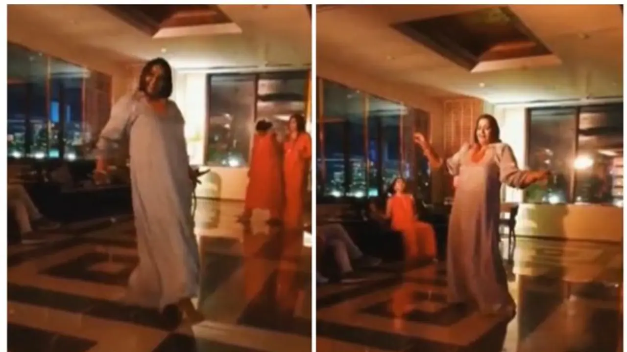 '80ஸ் ரீயூனியன்' நிகழ்ச்சியில் 57 வயதில் நடனத்தில் பொளந்து கட்டிய ராதா..! அசர வைக்கும் ஆட்டத்தின் வைரல் வீடியோ