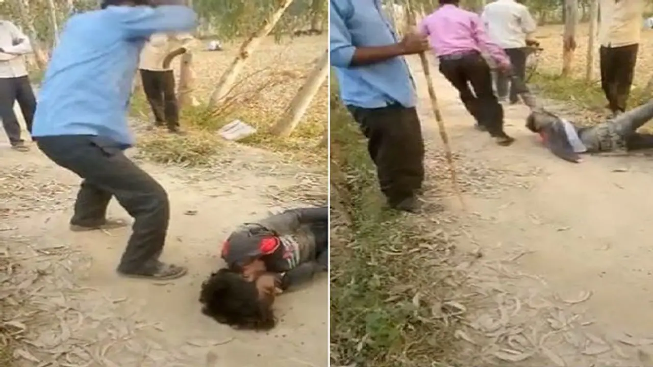 बरेली में युवक को आरोपियों ने डंडे से जमकर पीटा, पीड़ित हाथ जोड़कर मांगता रहा माफी, वीडियो हुआ वायरल बरेली में युवक को आरोपियों ने डंडे से जमकर पीटा, पीड़ित हाथ जोड़कर मांगता रहा माफी, वीडियो हुआ वायरल